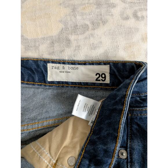 Rag & Bone Maya High Rise Slim Jeans in Jasper - Picture 12 of 16